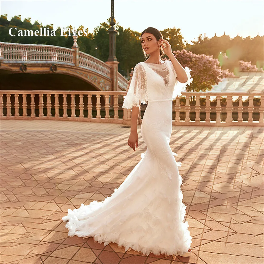 Elegant Mermaid Wedding Dress for Women Sexy Sweetheart Backless Bridal Dress Lace Appliques White Bridal Gown Robe De Mariée
Elegant Mermaid Wedding Dress for Women Sexy Sweetheart Backless Bridal Dress Lace Appliques White Bridal Gown Robe De Mariée