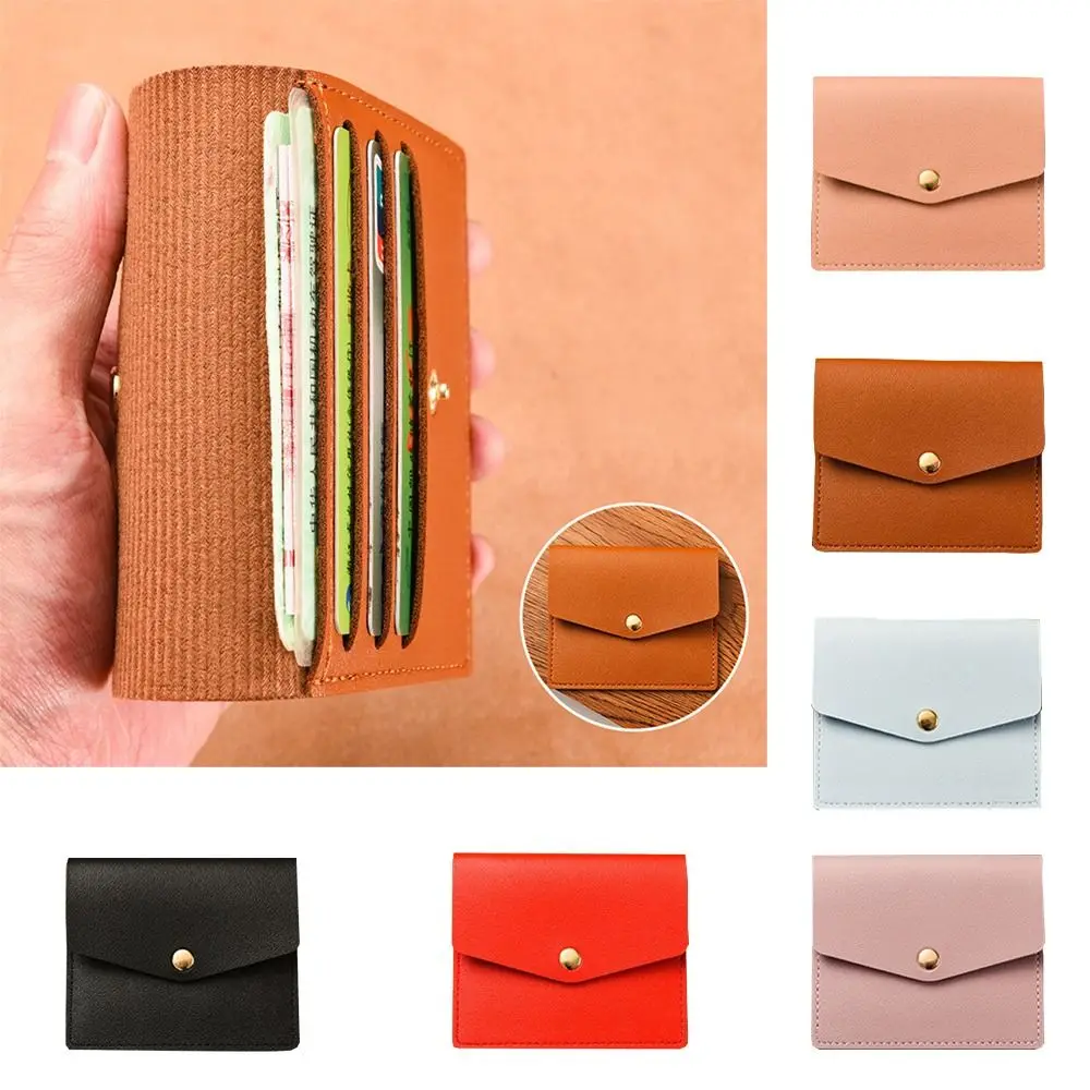 Korean Style Thin Envelope Card Bag Fashion Design Solid Color Wallet Snap Button PU Travel
Korean Style Thin Envelope Card Bag Fashion Design Solid Color Wallet Snap Button PU Travel