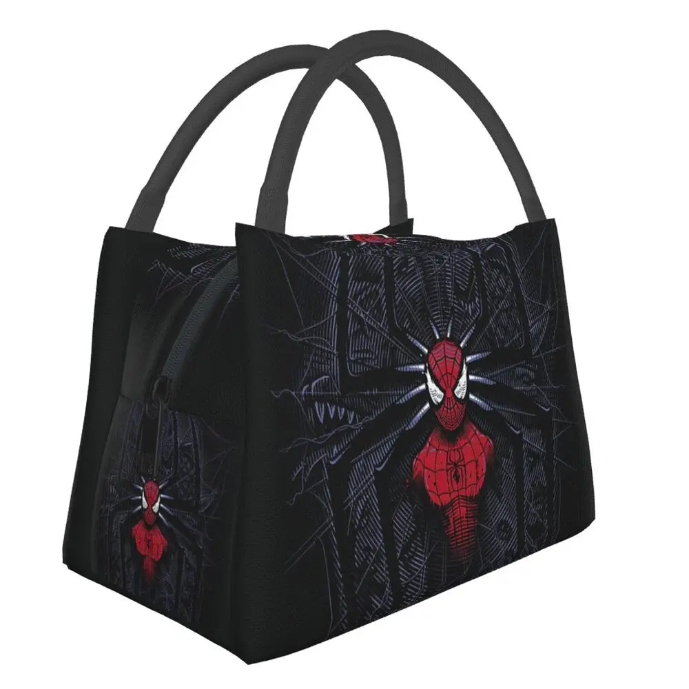 Custom Classic Red Spider Web Lunch Bags Men Women Cooler Thermal Insulated Lunch Box for Office Travel
Custom Classic Red Spider Web Lunch Bags Men Women Cooler Thermal Insulated Lunch Box for Office Travel