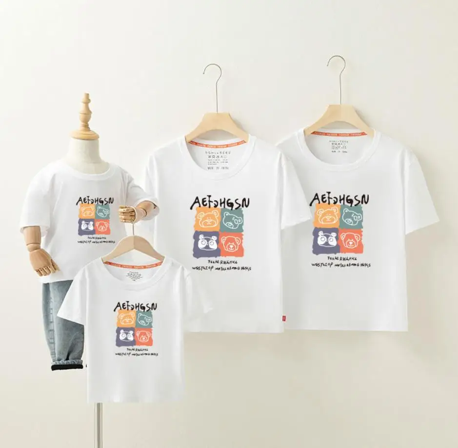Летняя одежда для моей семьи с героями мультфильмов, одежда для мамы, папы, мамы и дочки, семейные одинаковые наряды с коротким рукавом, футб...
Летняя одежда для моей семьи с героями мультфильмов, одежда для мамы, папы, мамы и дочки, семейные одинаковые наряды с коротким рукавом, футб...