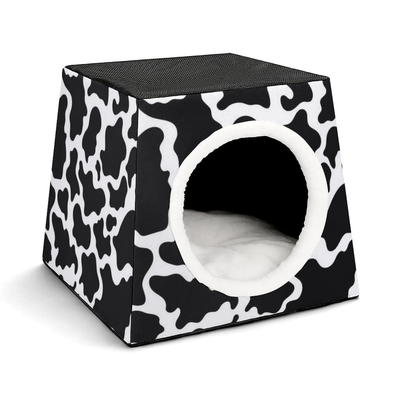 

Customizable Cat Bed House Kennel Nest Square Pet Sleep Cave Small Cat Bed Pet Basket Comfortable Mat Cat House Tent Dog House