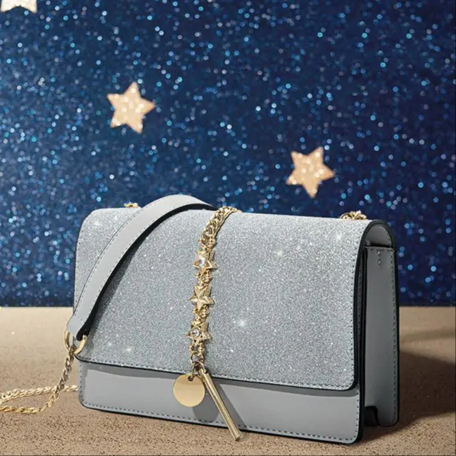 2022 Fashion Romantic Starry One Shoulder Genuine Leather Women's Bag Hot Sale Luxury Chain Handbags For Women Tote Bag 
2022 Fashion Romantic Starry One Shoulder Genuine Leather Women's Bag Hot Sale Luxury Chain Handbags For Women Tote Bag