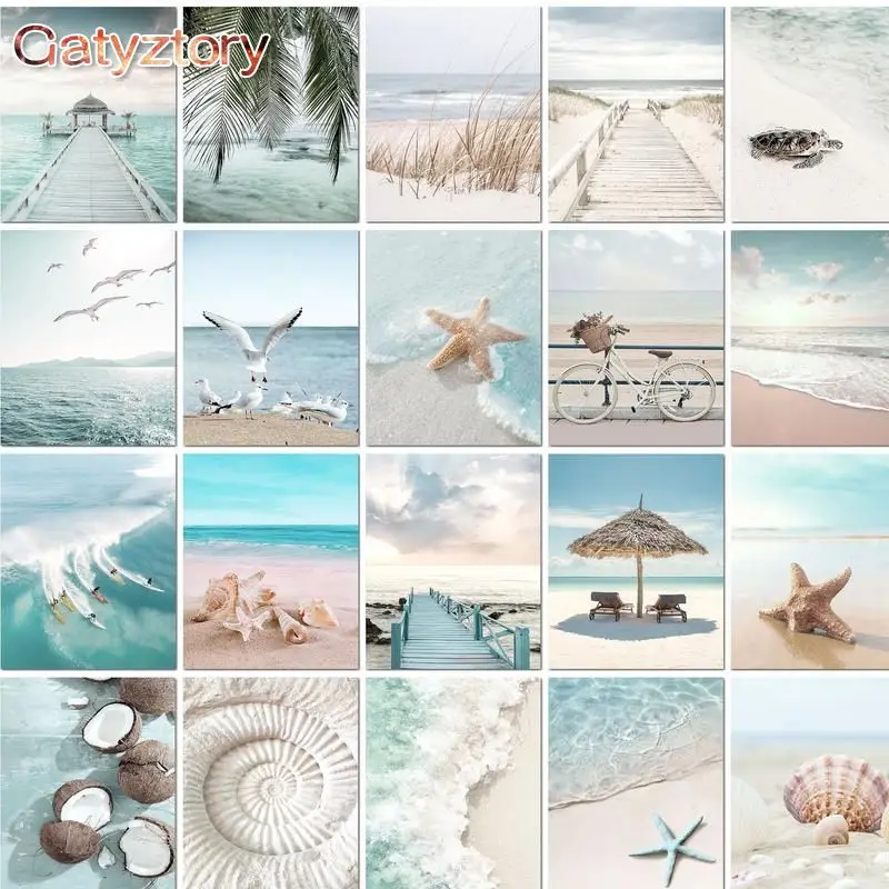 GATYZTORY 60×75cm Frame Seaside Scenery Painting By Numbers Canvas Drawing Handpainted Kits Acrylic Paints Art Unique Gift Wall
GATYZTORY 60×75cm Frame Seaside Scenery Painting By Numbers Canvas Drawing Handpainted Kits Acrylic Paints Art Unique Gift Wall