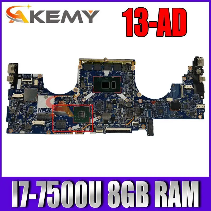 Материнская плата для ноутбука HP ENVY 13-AD 13T-AD 926318-601 926318-501 926318-001 6050A2919201 HSN-I128 8 Гб MX150/2 ГБ GPU
Материнская плата для ноутбука HP ENVY 13-AD 13T-AD 926318-601 926318-501 926318-001 6050A2919201 HSN-I128 8 Гб MX150/2 ГБ GPU