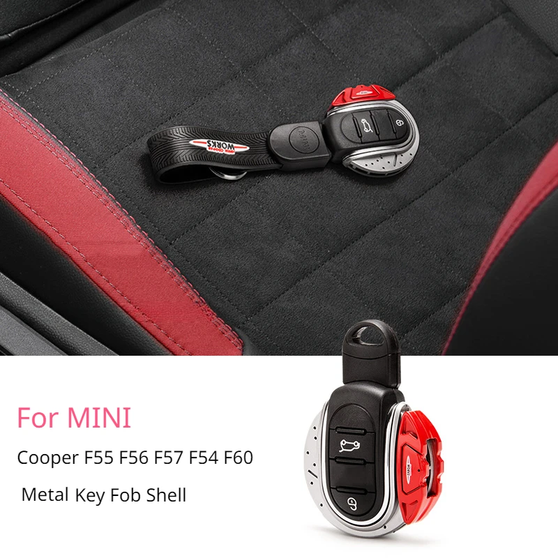 For MINI Cooper 3rd Gen F55 F56 F57 F54 Gen2 F60 Countryman Smart KeyMetal Red Brake Disk Shape Key Fob Shell Cover Accessories
For MINI Cooper 3rd Gen F55 F56 F57 F54 Gen2 F60 Countryman Smart KeyMetal Red Brake Disk Shape Key Fob Shell Cover Accessories