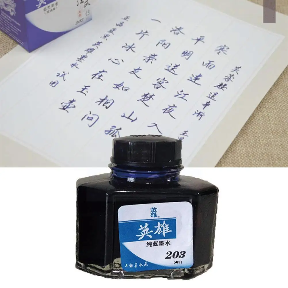 50ml Red Blue Black Bottled Glass Pen Ink Smooth Writing School Fountain Pen Student Office Stationery Refill Supplies Ink C5x2
50ml Red Blue Black Bottled Glass Pen Ink Smooth Writing School Fountain Pen Student Office Stationery Refill Supplies Ink C5x2