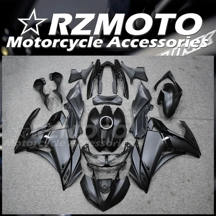 Комплект обтекателей из АБС-пластика для YAMAHA YZF-R3 15 16 17 18 YZF-R25 R3 R25 2015 2016 2017 2018, черный матовый комплект обтекателей, 4 подарка
Комплект обтекателей из АБС-пластика для YAMAHA YZF-R3 15 16 17 18 YZF-R25 R3 R25 2015 2016 2017 2018, черный матовый комплект обтекателей, 4 подарка
