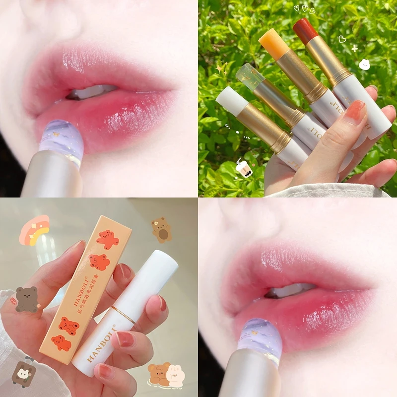 Color Change Lip Balm Nourishing Red Brown Lip Gloss Transparent Gold Foil Moisturizing Lipstick Waterproof Lasting Lip Makeup
Color Change Lip Balm Nourishing Red Brown Lip Gloss Transparent Gold Foil Moisturizing Lipstick Waterproof Lasting Lip Makeup