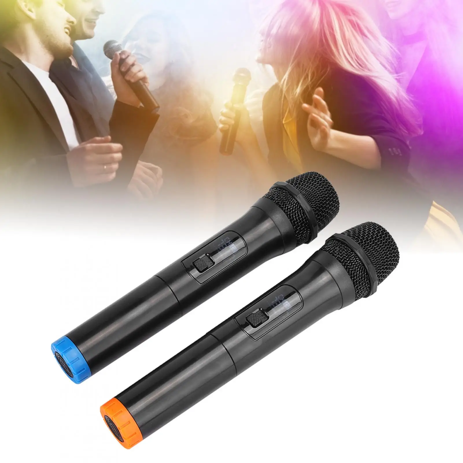 Cordless Microphone,E6 Microphone,E6 Wireless USB VHF Dual Microphone Speaker Cordless Handheld Home Karaoke KTV Microphone
Cordless Microphone,E6 Microphone,E6 Wireless USB VHF Dual Microphone Speaker Cordless Handheld Home Karaoke KTV Microphone
