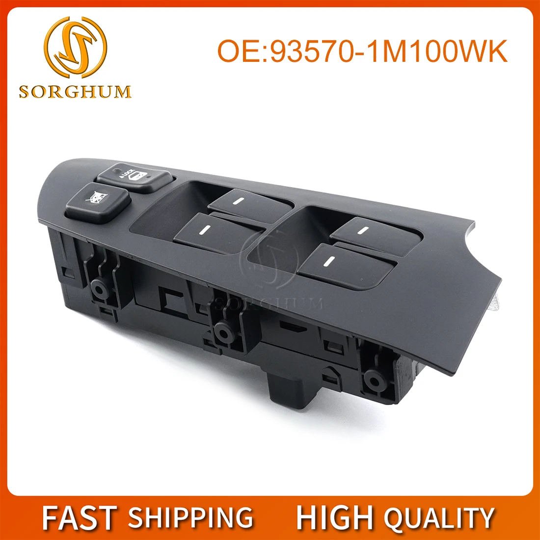Sorghum 93570-1M100WK Front Left Power Window Lifter Switch For Hyundai For Kia Forte Cerato 2010-2013 93570-1M100 935701M100
Sorghum 93570-1M100WK Front Left Power Window Lifter Switch For Hyundai For Kia Forte Cerato 2010-2013 93570-1M100 935701M100