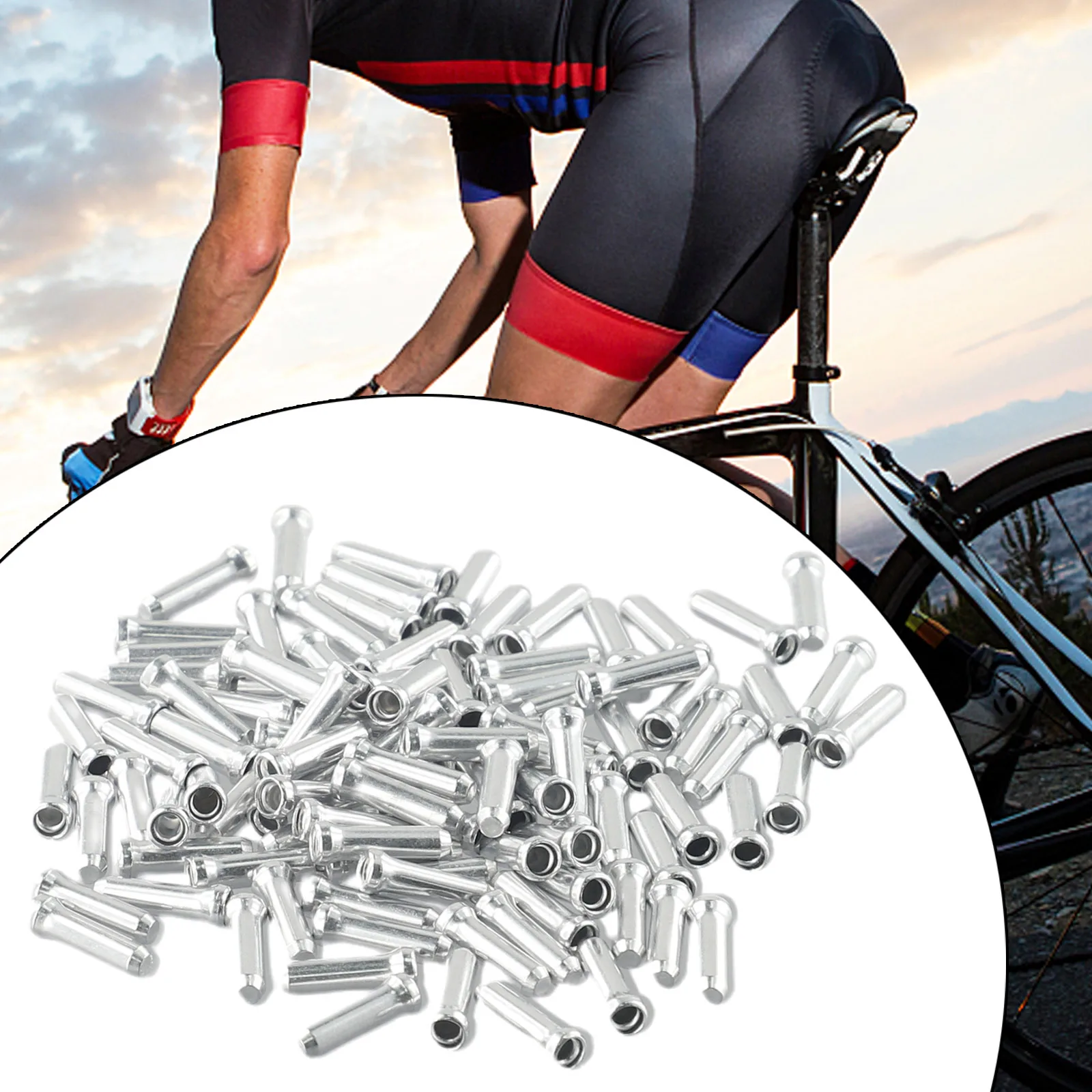100pcs/pack Wire End Cap Aluminum Alloy 12*2mm(Cable End Cap Only) Prevent The Brake Cable End Of Bifurcation
100pcs/pack Wire End Cap Aluminum Alloy 12*2mm(Cable End Cap Only) Prevent The Brake Cable End Of Bifurcation