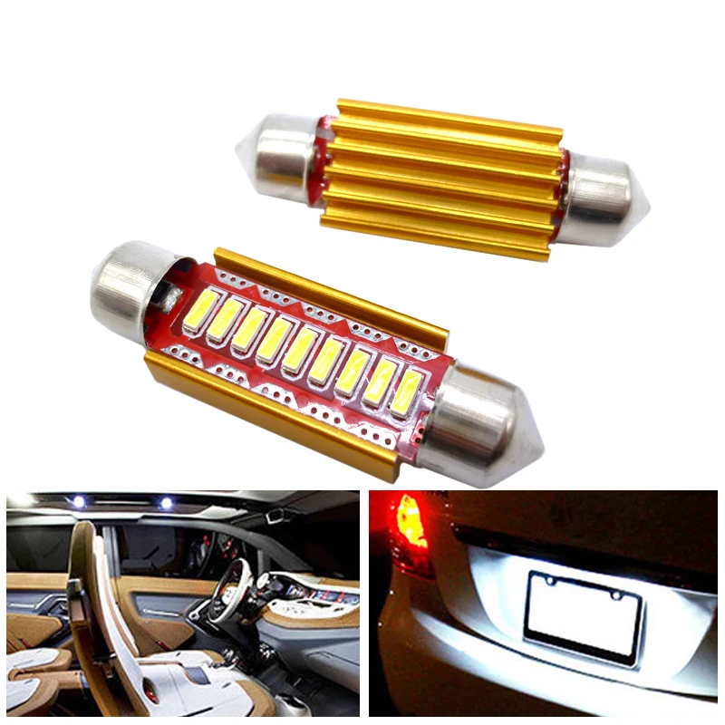 Canbus C5W светодиодная гирлянда 31 мм 36 мм 41 мм лампочка номер номерного знака огни для салона автомобиля лампа багажника 12 в 6000K ксенон белый Ледяной Синий
Canbus C5W светодиодная гирлянда 31 мм 36 мм 41 мм лампочка номер номерного знака огни для салона автомобиля лампа багажника 12 в 6000K ксенон белый Ледяной Синий