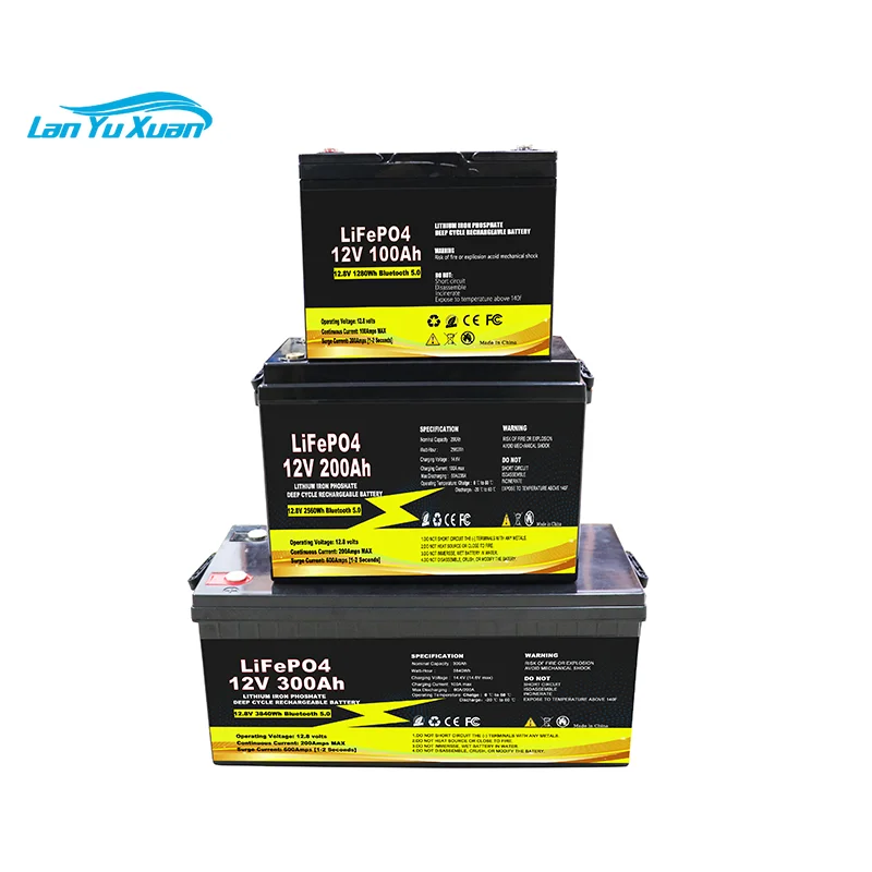 Rechargeable Smart Bms Bluetooth 12v 24v Lithium Ion Battery 48v 100ah Lithium Battery 400ah 200ah 120ah 100ah Lifepo4 Battery 
Rechargeable Smart Bms Bluetooth 12v 24v Lithium Ion Battery 48v 100ah Lithium Battery 400ah 200ah 120ah 100ah Lifepo4 Battery