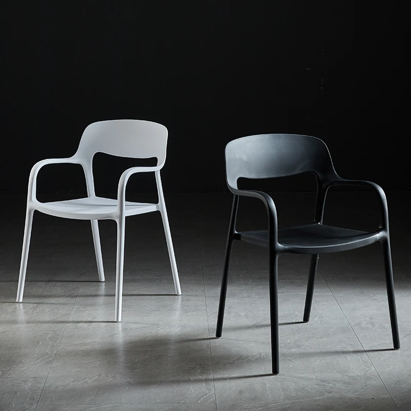 Designer Plastic Dining Chairs Lounge Nordic Style Desk Chair With Armrest Patio Library Silla Nordica Chinese Style Furniture
Designer Plastic Dining Chairs Lounge Nordic Style Desk Chair With Armrest Patio Library Silla Nordica Chinese Style Furniture