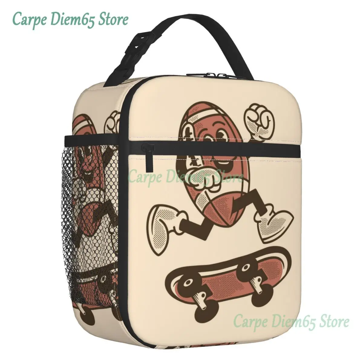 American Football Ball Resuable Lunch Boxes Multifunction Jumping On Skateboard Cooler Thermal Food Insulated Lunch Bag School
American Football Ball Resuable Lunch Boxes Multifunction Jumping On Skateboard Cooler Thermal Food Insulated Lunch Bag School