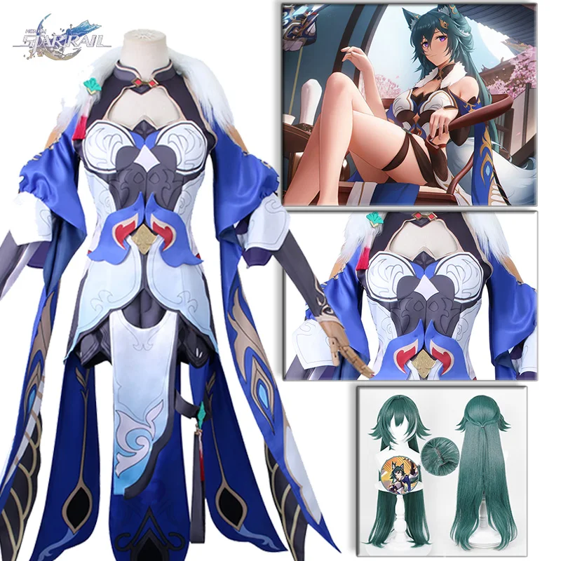 Костюмы для косплея Yukong Honkai: Star Rail, униформа Xianzhou Luofu, сексуальное платье, Хэллоуин, искусственная игра для ролевых игр 
Костюмы для косплея Yukong Honkai: Star Rail, униформа Xianzhou Luofu, сексуальное платье, Хэллоуин, искусственная игра для ролевых игр