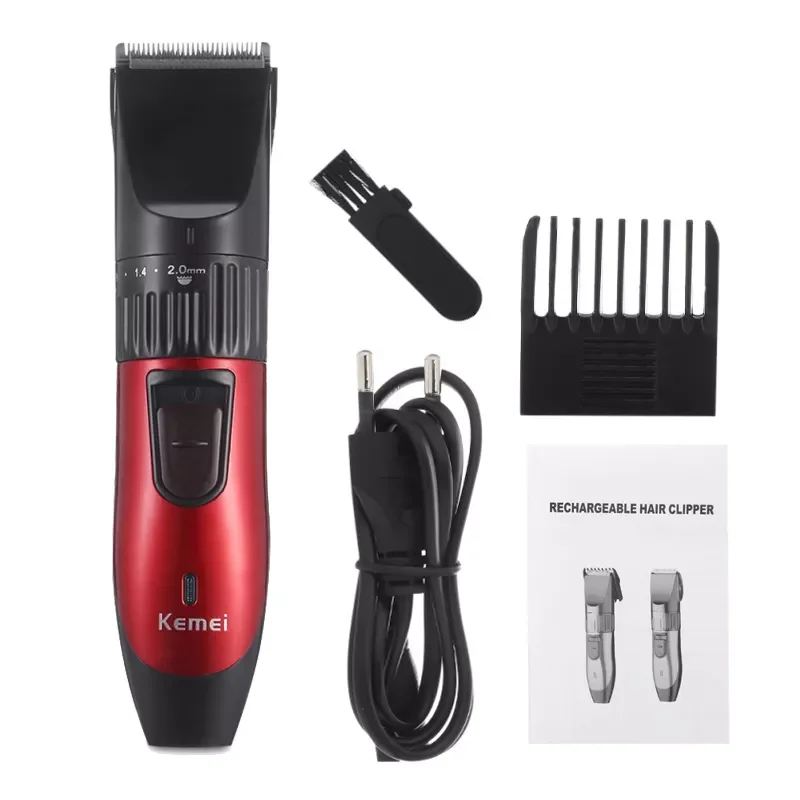 Kemei Professional Carbon Steel Head Hair Clipper Rechargeable Hair Cutter High Quality Beard Trimmer Electric Razor D35
Kemei Professional Carbon Steel Head Hair Clipper Rechargeable Hair Cutter High Quality Beard Trimmer Electric Razor D35