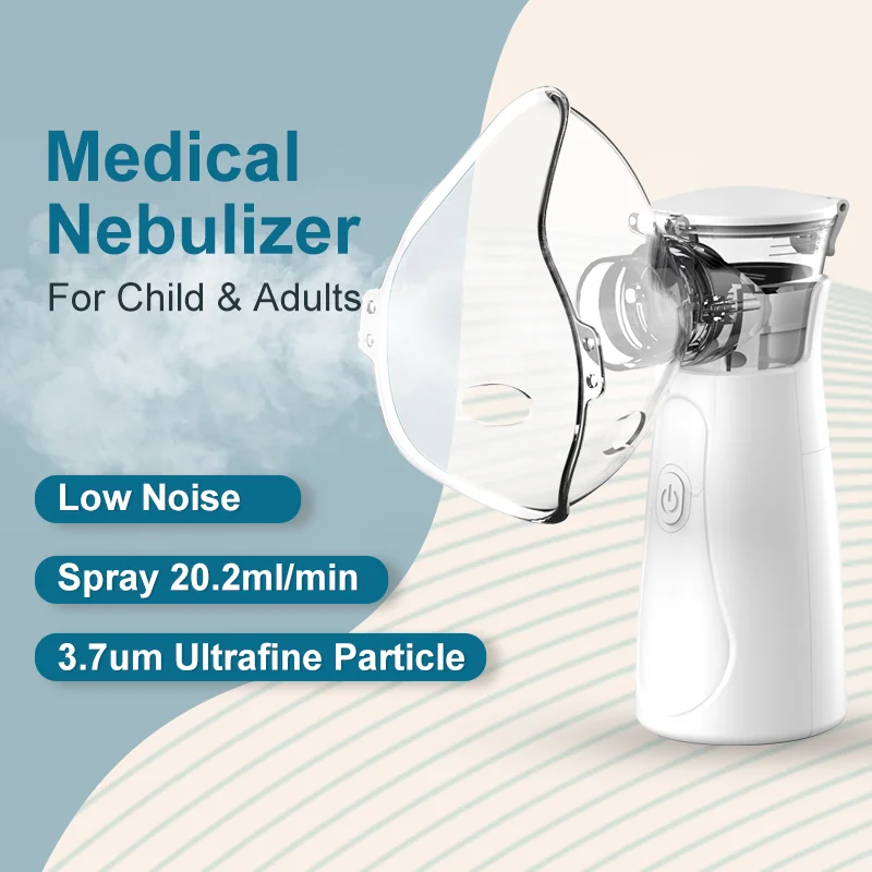 Medical Handhe Portable Nebulizer Inhalator Adult Kids Mini Silent Steam Nasal Humidifier Inhaler Tools Nebulizer Asthma
Medical Handhe Portable Nebulizer Inhalator Adult Kids Mini Silent Steam Nasal Humidifier Inhaler Tools Nebulizer Asthma