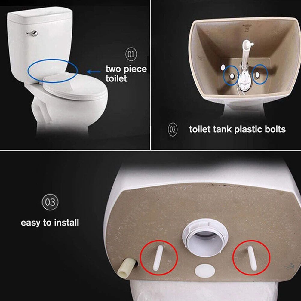 Washers Toilet Seat Bolts 2 X Bolt's Length: 80mm Practical Rubber Thread Diameter: 10mm High Quality Quality Is Guaranteed
Washers Toilet Seat Bolts 2 X Bolt's Length: 80mm Practical Rubber Thread Diameter: 10mm High Quality Quality Is Guaranteed