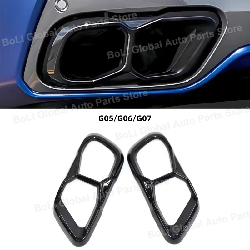 Для BMW X5 X6 X7 маска выхлопной трубы G05 G06 G07 выхлопная труба из нержавеющей стали M60i наконечник глушителя сопла
Для BMW X5 X6 X7 маска выхлопной трубы G05 G06 G07 выхлопная труба из нержавеющей стали M60i наконечник глушителя сопла