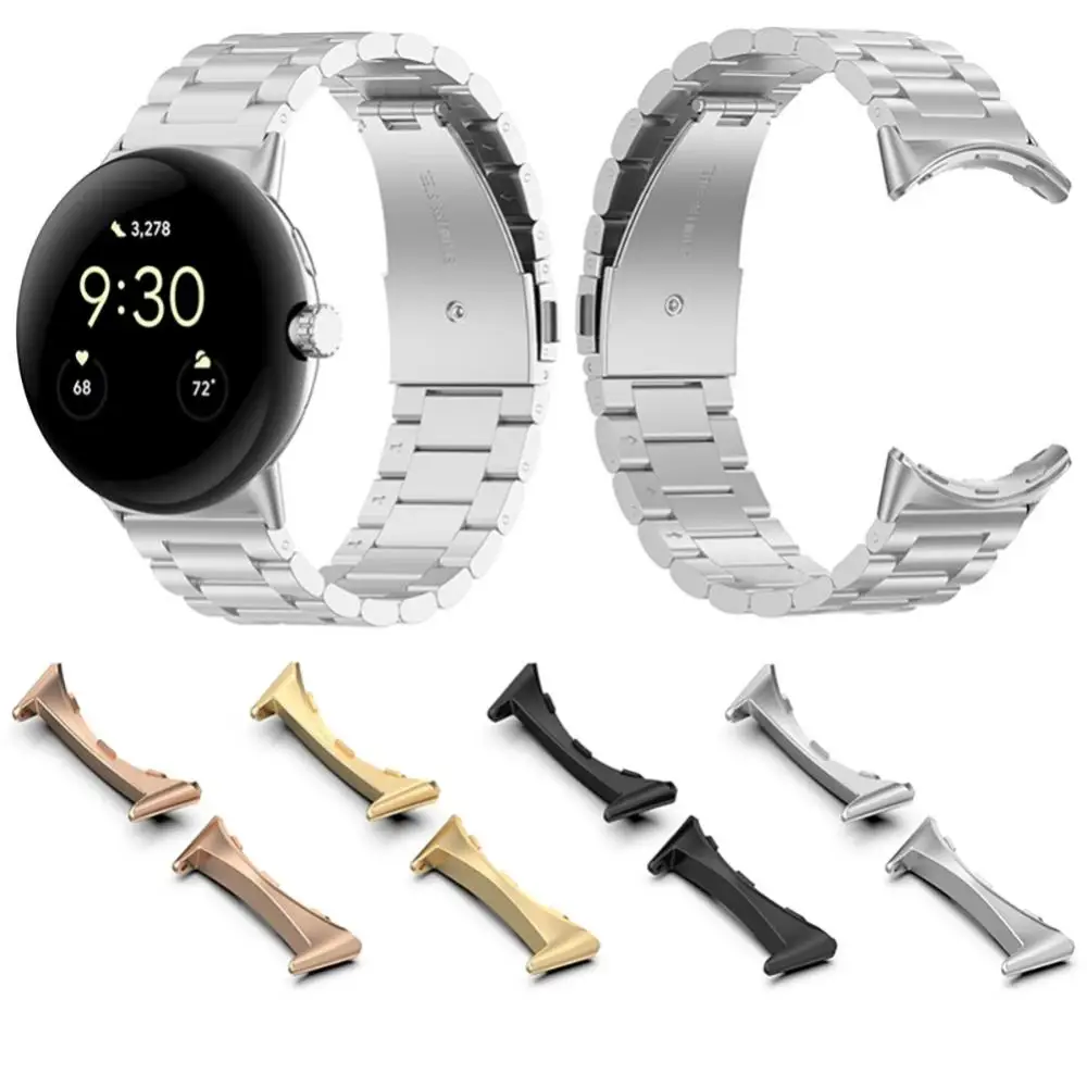 Metal Strap Silicone Connector For Google Pixel Nylon Strap Connector Replace Wrist Strap Silicone Strap Smart Watch Accessories
Metal Strap Silicone Connector For Google Pixel Nylon Strap Connector Replace Wrist Strap Silicone Strap Smart Watch Accessories