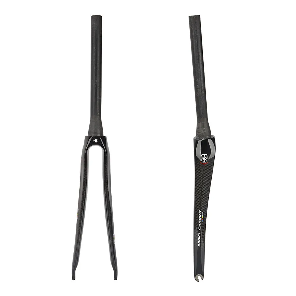 DODICI 700C Full Carbon Fiber Road Fixed Gear Fork 28.6MM Road Bike Full Carbon Tapered Tube Front Fork
DODICI 700C Full Carbon Fiber Road Fixed Gear Fork 28.6MM Road Bike Full Carbon Tapered Tube Front Fork