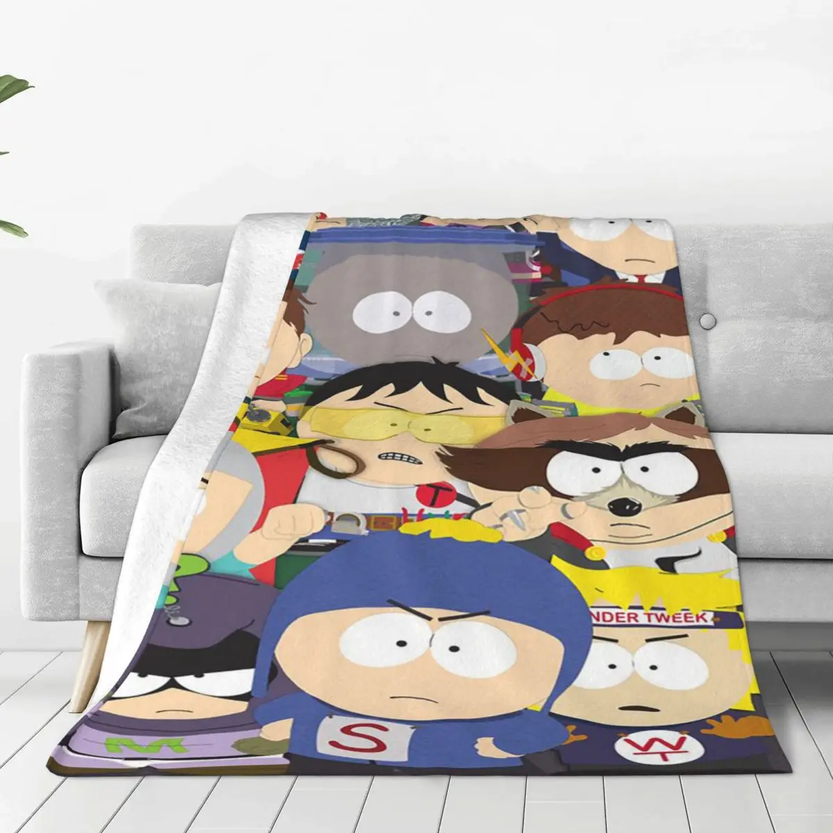 Southpark Blanket Coral Fleece Plush Autumn/Winter Cute Cartoon Anime Warm Throw Blanket for Sofa Outdoor Bedding Throws
Southpark Blanket Coral Fleece Plush Autumn/Winter Cute Cartoon Anime Warm Throw Blanket for Sofa Outdoor Bedding Throws