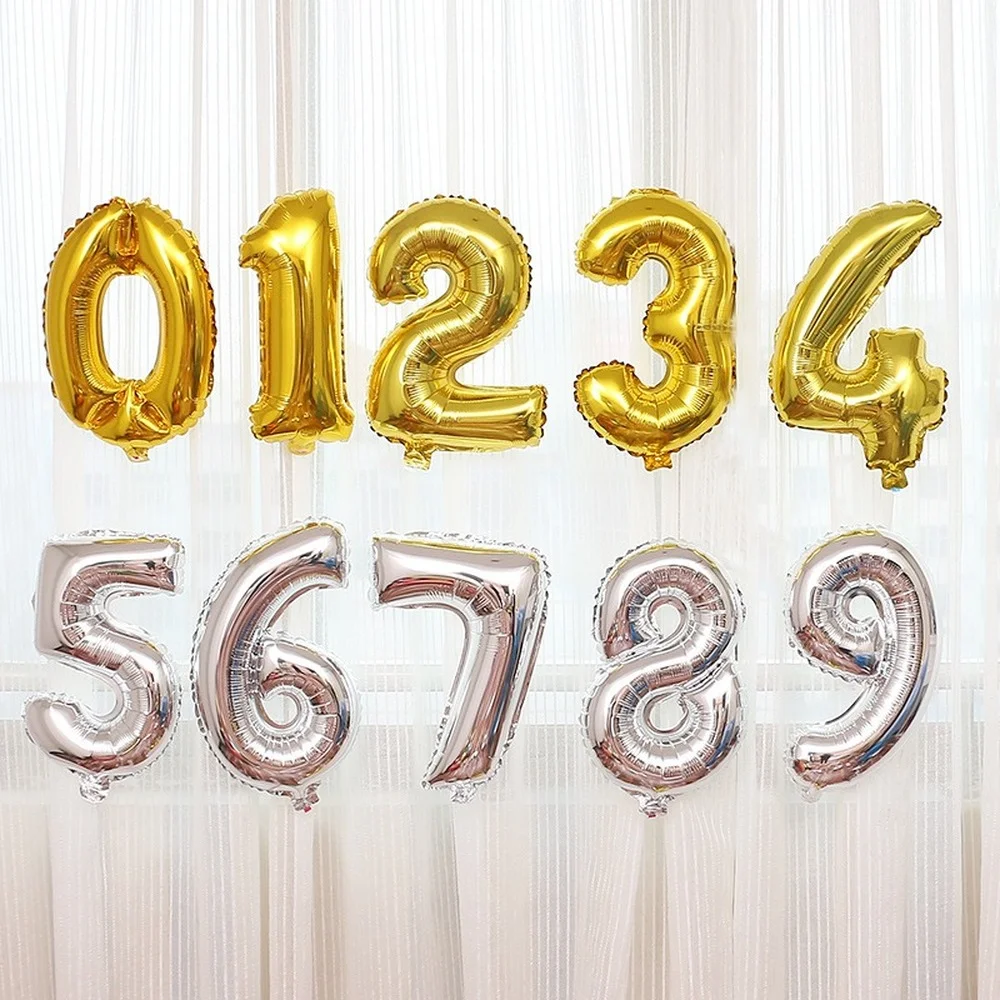 10pcs 16 Inch Aluminum Film Balloon Baby Birthday Party Decoration Digital Balloon Festival Wedding Venue Layout Baby Shower
10pcs 16 Inch Aluminum Film Balloon Baby Birthday Party Decoration Digital Balloon Festival Wedding Venue Layout Baby Shower