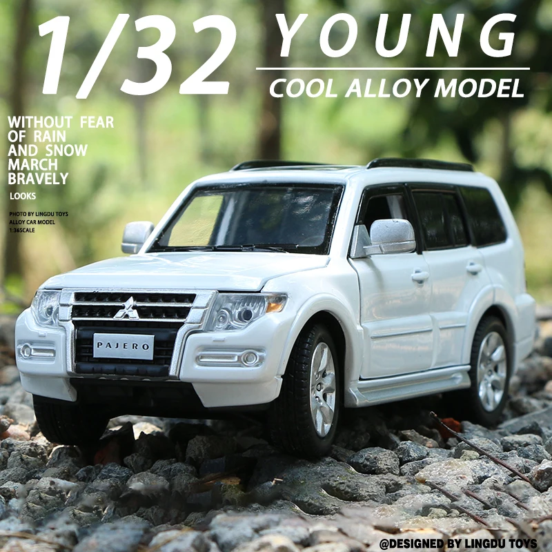 Nicce 1:32 Pajero V97 SUV Model Toy Car Alloy Die Cast Sound Light Steering Shock Aabsorber Off Road Toys Vehicle A308 E41
Nicce 1:32 Pajero V97 SUV Model Toy Car Alloy Die Cast Sound Light Steering Shock Aabsorber Off Road Toys Vehicle A308 E41
