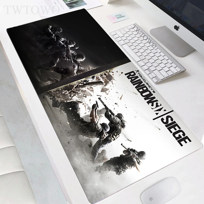 Mouse Pad Gamer Custom Home Computer MousePads Desk Mats Rainbow Six Siege Natural Rubber Anti-slip Office Table Mat
Mouse Pad Gamer Custom Home Computer MousePads Desk Mats Rainbow Six Siege Natural Rubber Anti-slip Office Table Mat