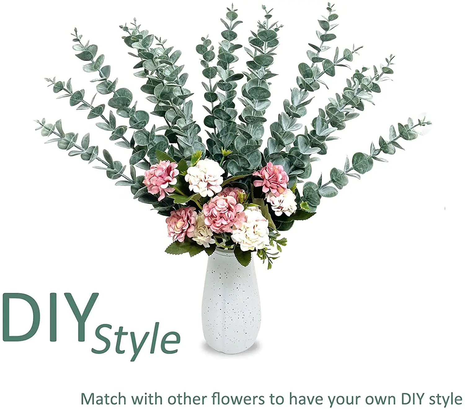 10pcs Eucalyptus Artificial Silk Flowers Wedding Hotel Meeting Living Room Decor Forest Style High Quality DIY Fake Greenery
10pcs Eucalyptus Artificial Silk Flowers Wedding Hotel Meeting Living Room Decor Forest Style High Quality DIY Fake Greenery