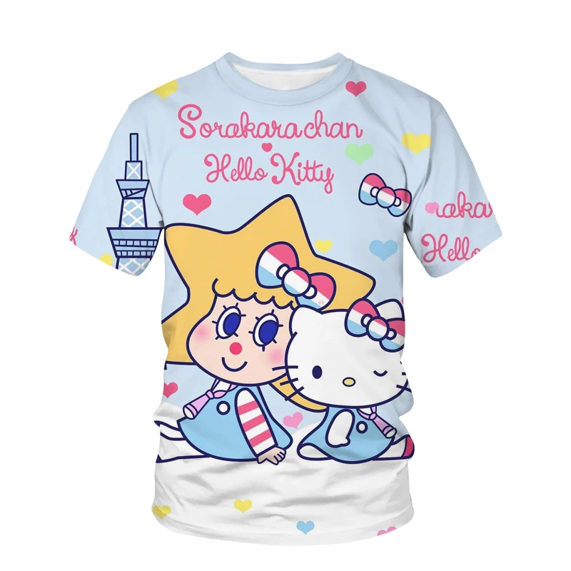 Новинка 2021, летние топы, женская футболка с принтом Hello Kitty, Уличная Повседневная Свободная футболка, женская футболка с коротким рукавом, То...
Новинка 2021, летние топы, женская футболка с принтом Hello Kitty, Уличная Повседневная Свободная футболка, женская футболка с коротким рукавом, То...
