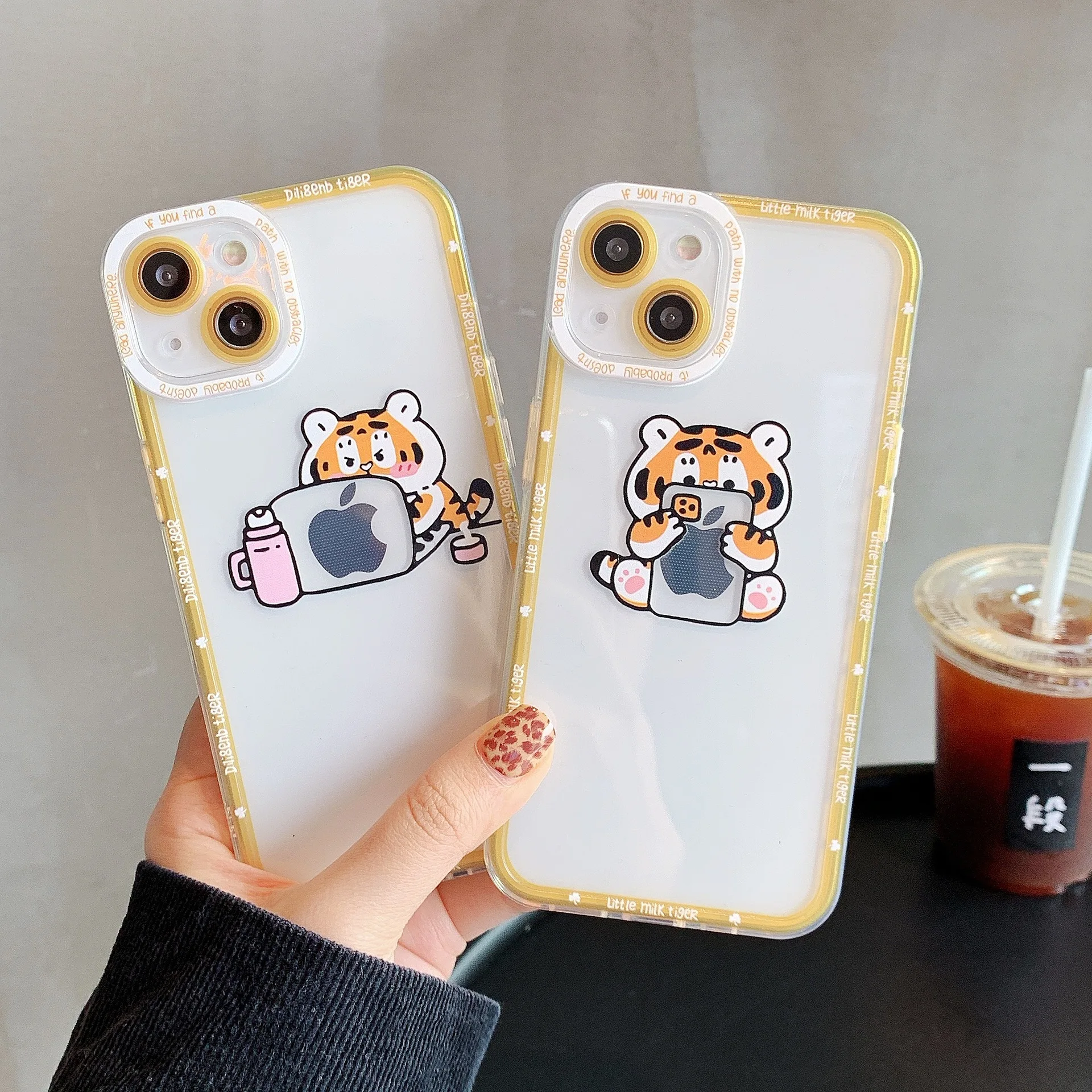 PUNQZY Cute Cartoon Tiger All-Inclusive Anti-Fall Soft Phone Case For iphone 11 12 13 PRO MAX 7 8 Plus XS XR Transparent Cover
PUNQZY Cute Cartoon Tiger All-Inclusive Anti-Fall Soft Phone Case For iphone 11 12 13 PRO MAX 7 8 Plus XS XR Transparent Cover