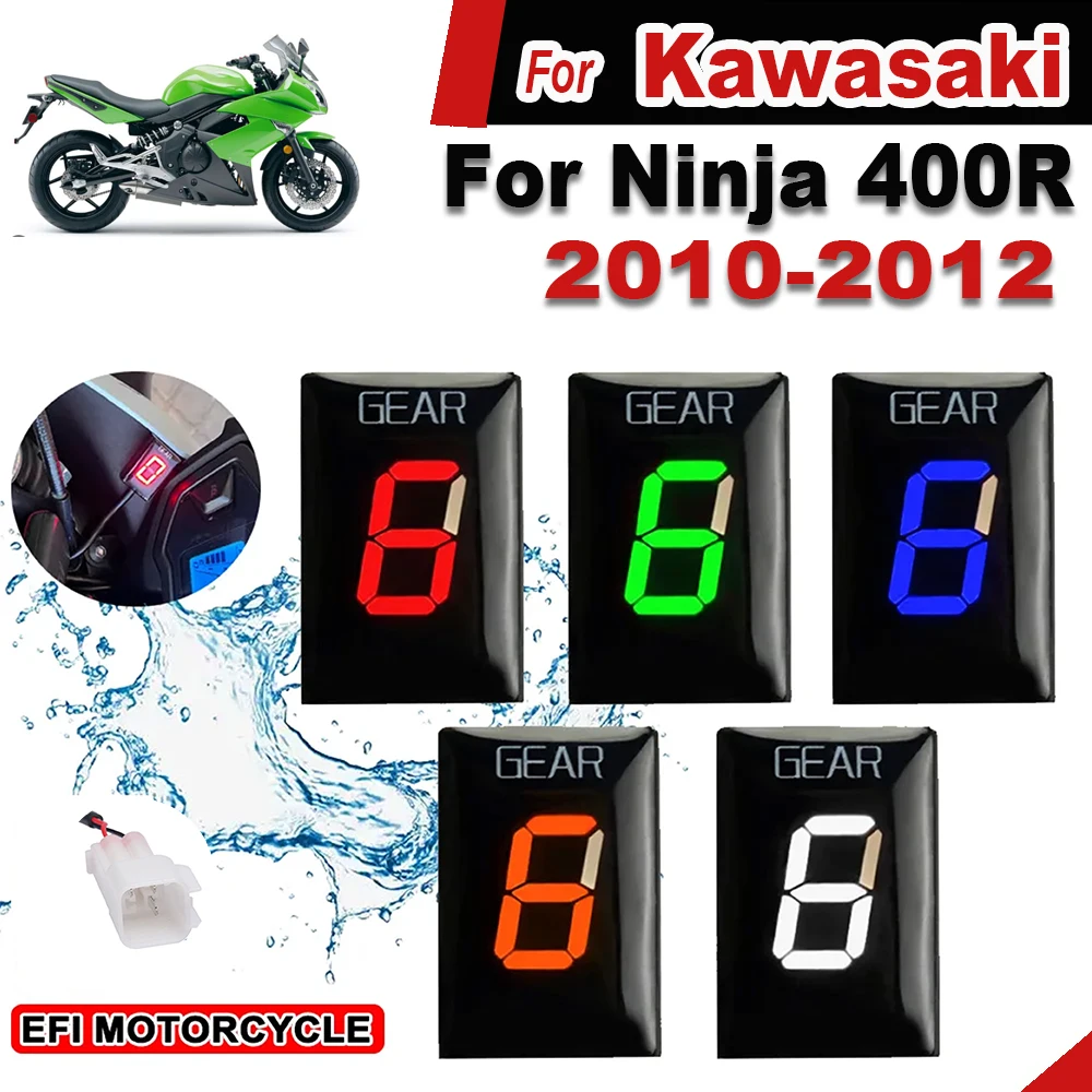 For Kawasaki Ninja 400R Ninja 400 R Ninja400 R 2010-2012 Motorcycle Accessories LED1-6 Gear Indicator Speed Display Instrument
For Kawasaki Ninja 400R Ninja 400 R Ninja400 R 2010-2012 Motorcycle Accessories LED1-6 Gear Indicator Speed Display Instrument