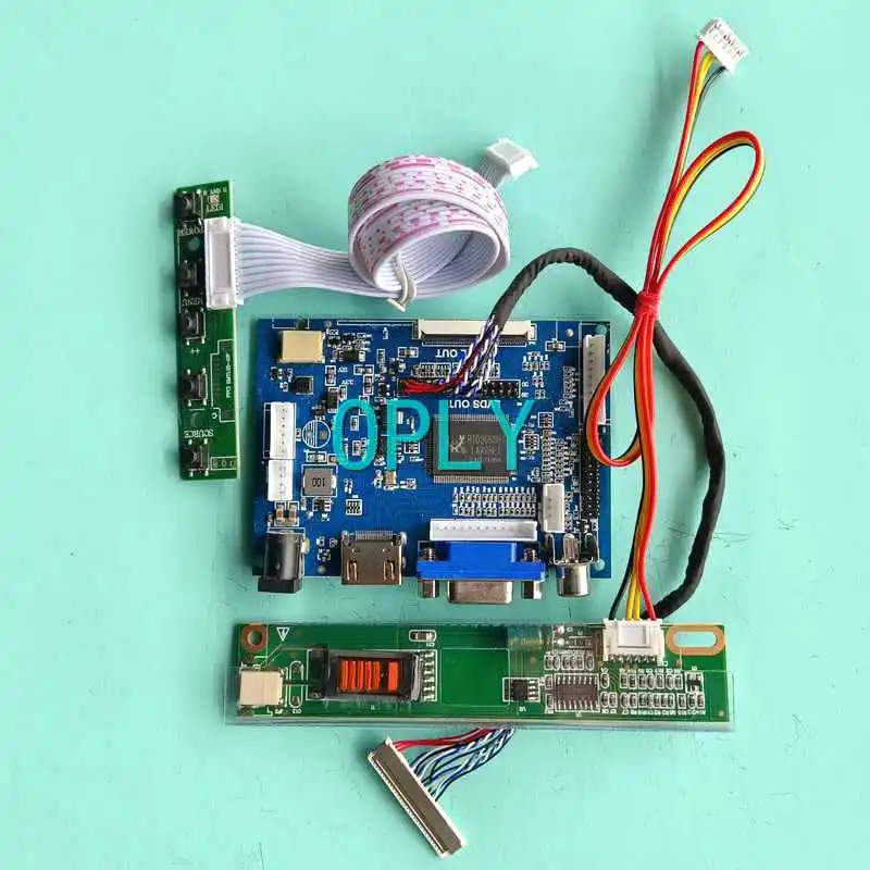LED LCD Display Matrix Controller Board Fit LP154W01-A1/A3K1/A5K2 HDMI-Compatible AV VGA 15.4" 30Pin LVDS 1CCFL DIY Kit 1280*800
LED LCD Display Matrix Controller Board Fit LP154W01-A1/A3K1/A5K2 HDMI-Compatible AV VGA 15.4" 30Pin LVDS 1CCFL DIY Kit 1280*800