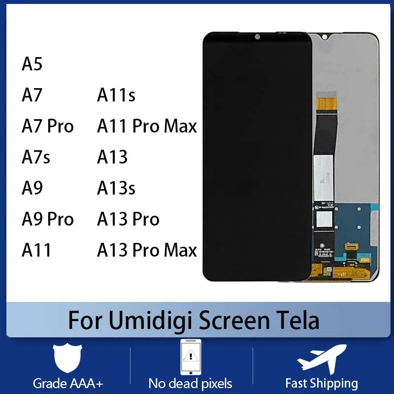 For UMIDIGI A11 A13 Pro Max Mobile Phone Screen Tela LCD Display Touch Screen UMI A5 A7 A9 A13 Pro A7s A11s A13s Tela LCD 
For UMIDIGI A11 A13 Pro Max Mobile Phone Screen Tela LCD Display Touch Screen UMI A5 A7 A9 A13 Pro A7s A11s A13s Tela LCD