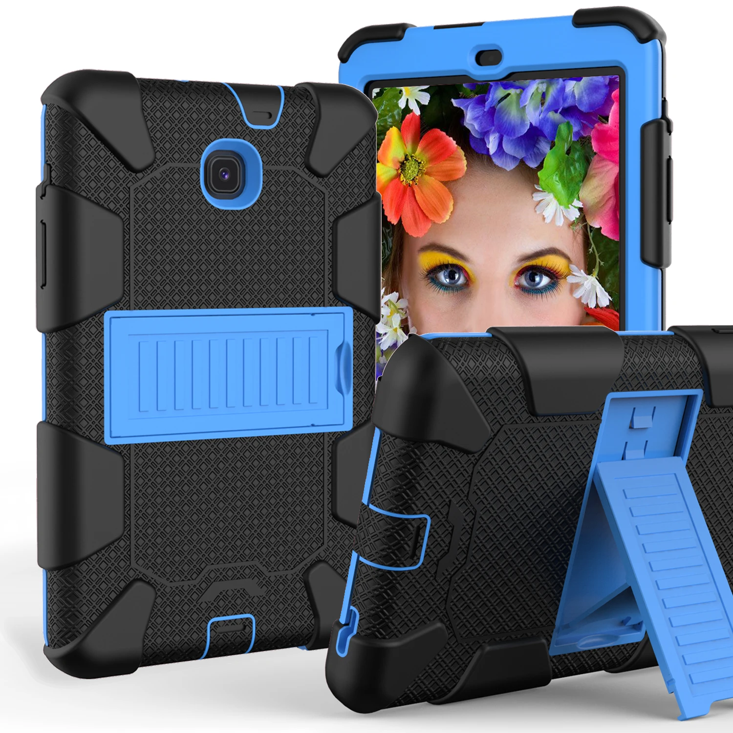 Heavy Duty Case for Samsung Tab T387 T510 Tablet Silicone Kickstand Kids Shockproof Cover for T290 T295 T500 T505 T307V
Heavy Duty Case for Samsung Tab T387 T510 Tablet Silicone Kickstand Kids Shockproof Cover for T290 T295 T500 T505 T307V