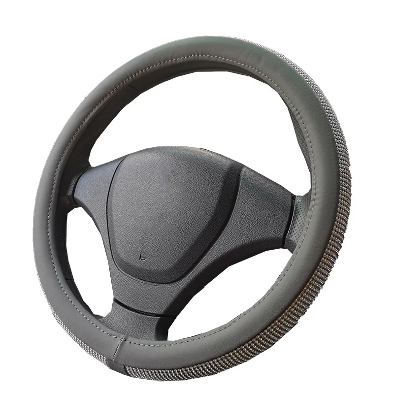 Car steering wheel cover autumn and winter cute women's handle set fashion diamond four seasons universal non-slip handle cover
Car steering wheel cover autumn and winter cute women's handle set fashion diamond four seasons universal non-slip handle cover