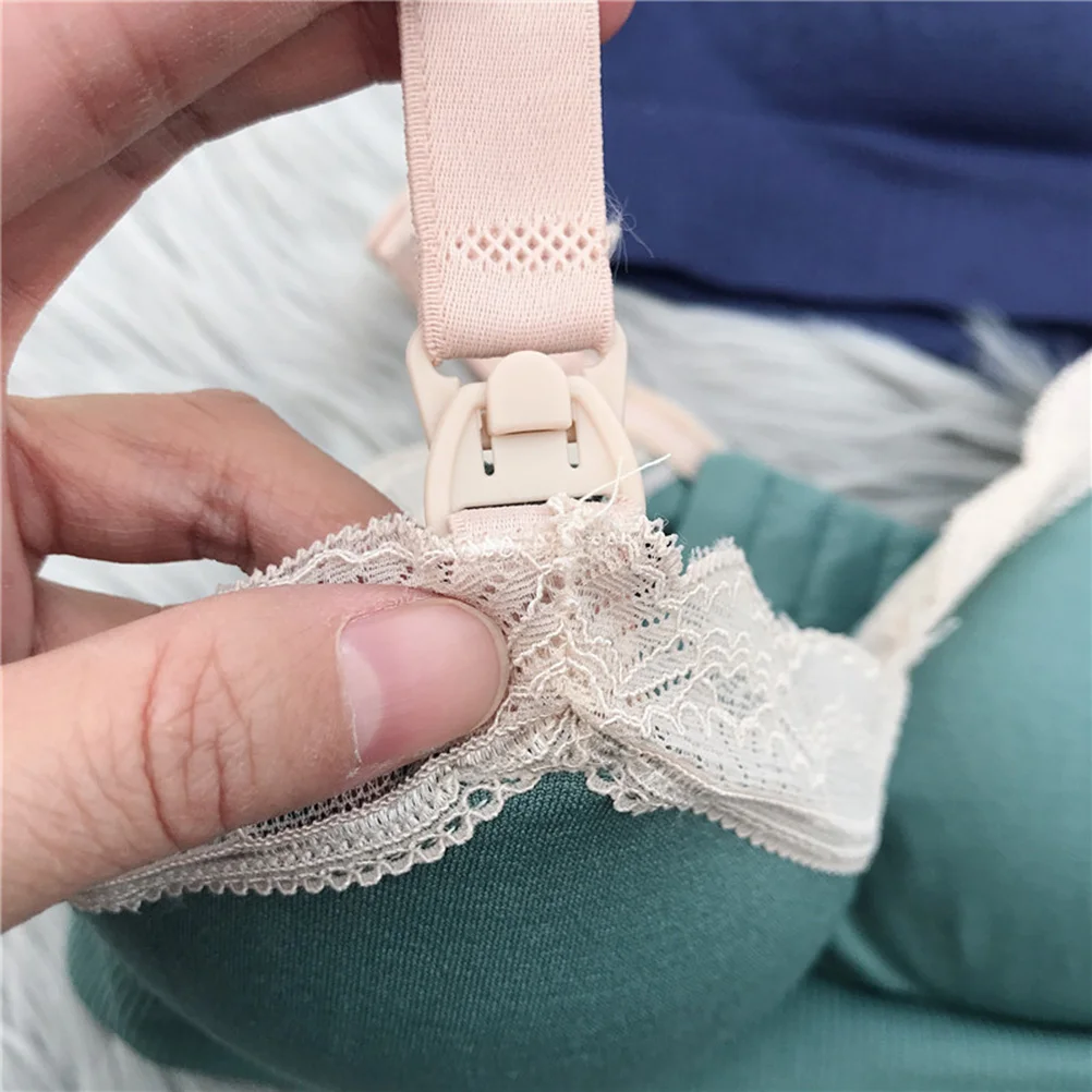 Pregnant Women Lingerie Sleeping Nursing Strappy Bralette Lace Breast-feeding 
Pregnant Women Lingerie Sleeping Nursing Strappy Bralette Lace Breast-feeding