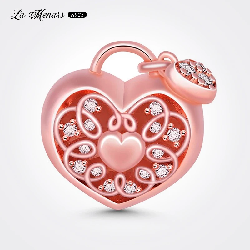 Pink Love Heart In Heart Bead Charms Fit Original Pandora Charm Bracelet Genuine Silver Plating Woman Jewelry DIY Making
Pink Love Heart In Heart Bead Charms Fit Original Pandora Charm Bracelet Genuine Silver Plating Woman Jewelry DIY Making