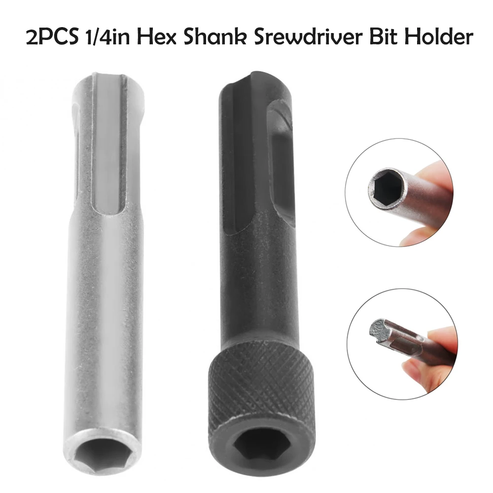 2 шт. SDS 1/4 ''Hex Shank держатели отверток 60 мм адаптер для сверл конвертер набор магнитных SDS для молотков ударные сверла
2 шт. SDS 1/4 ''Hex Shank держатели отверток 60 мм адаптер для сверл конвертер набор магнитных SDS для молотков ударные сверла