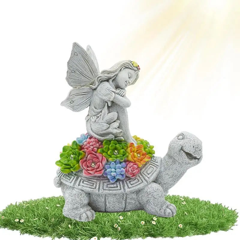 Solar Turtle Attractive Turtle Statue Automatic And Weather Resistant Solar Garden Turtle Statues For Yard Ornament With Light
Solar Turtle Attractive Turtle Statue Automatic And Weather Resistant Solar Garden Turtle Statues For Yard Ornament With Light