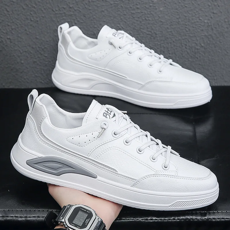 Men White Vulcanized Shoes Fashion Lace Up Casual Flat Comfortable Sneakers Autumn 2022 Outdoor Light Water Proof Running Shoes
Men White Vulcanized Shoes Fashion Lace Up Casual Flat Comfortable Sneakers Autumn 2022 Outdoor Light Water Proof Running Shoes