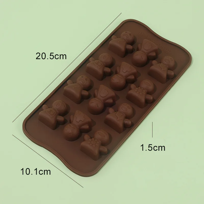 Cartoon Man Chocolate Mould 12 Holes Ice Tray Pudding Biscuit DIY Baking Mold Candy Safe Silicone Cake Tool Kitchen Bakeware
Cartoon Man Chocolate Mould 12 Holes Ice Tray Pudding Biscuit DIY Baking Mold Candy Safe Silicone Cake Tool Kitchen Bakeware