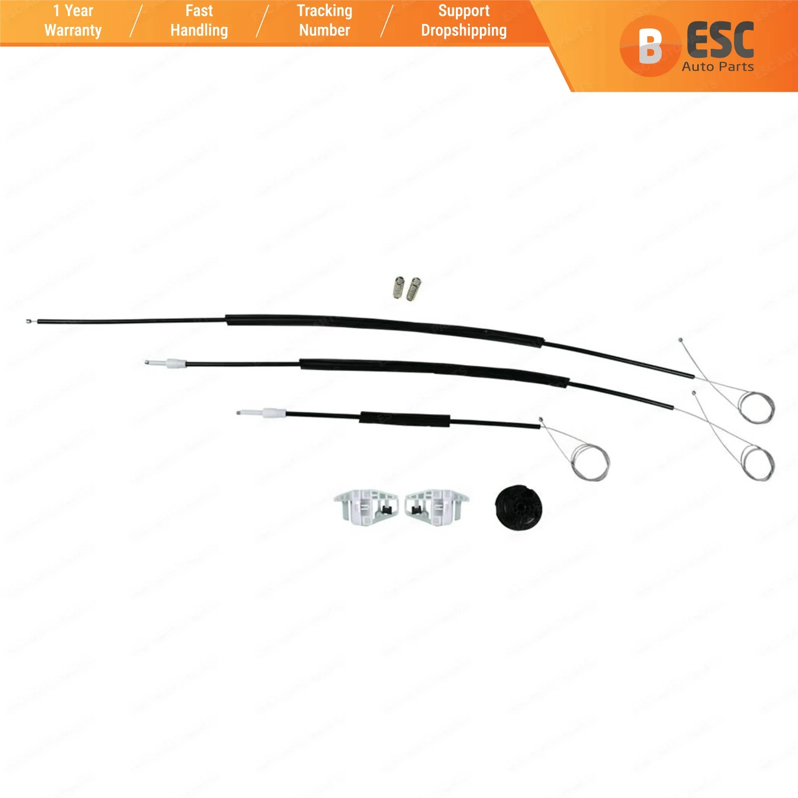 Автозапчасти ESC EWR586, электрический стеклоподъемник, комплект для ремонта передней левой двери для Renault Megane 2 Coupe 2002-2009 
Автозапчасти ESC EWR586, электрический стеклоподъемник, комплект для ремонта передней левой двери для Renault Megane 2 Coupe 2002-2009