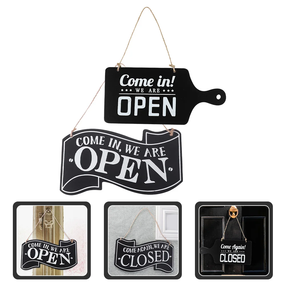 2pcs Open Closed Sign Shop Business Hours Sign For Door Open And Closed Signs For Business Closed Sign
2pcs Open Closed Sign Shop Business Hours Sign For Door Open And Closed Signs For Business Closed Sign