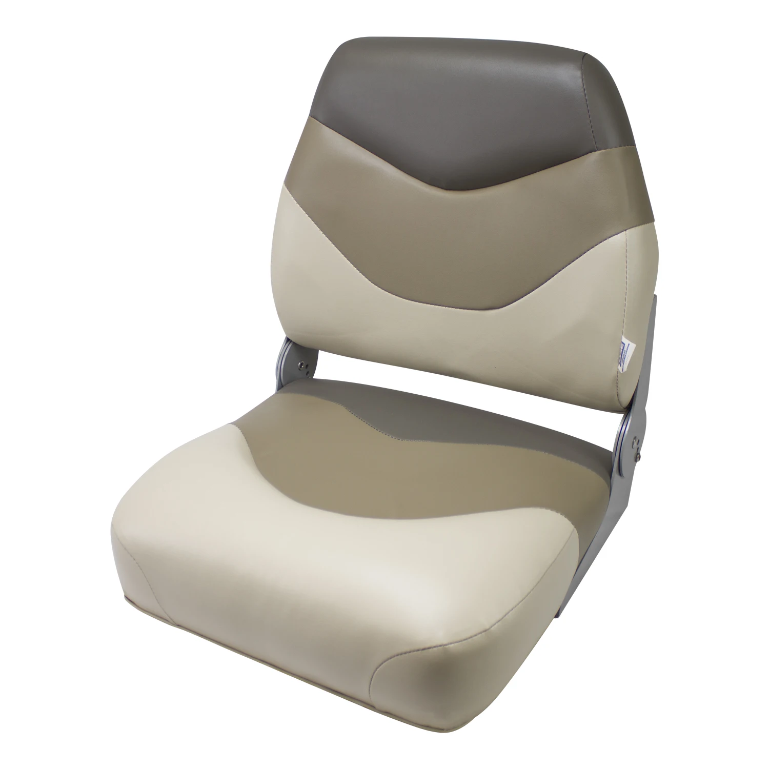 8WD999PLS-844 Tracker Style Mid-Back Boat Seat, Khaki/Cafe/Rock Salt 
8WD999PLS-844 Tracker Style Mid-Back Boat Seat, Khaki/Cafe/Rock Salt