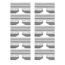 10pcs/lot Metal Replacement Blades for Andis Oster Wahl KM A5 Series Fast Feed Clipper A5 Grooming Clippers Movable Blade