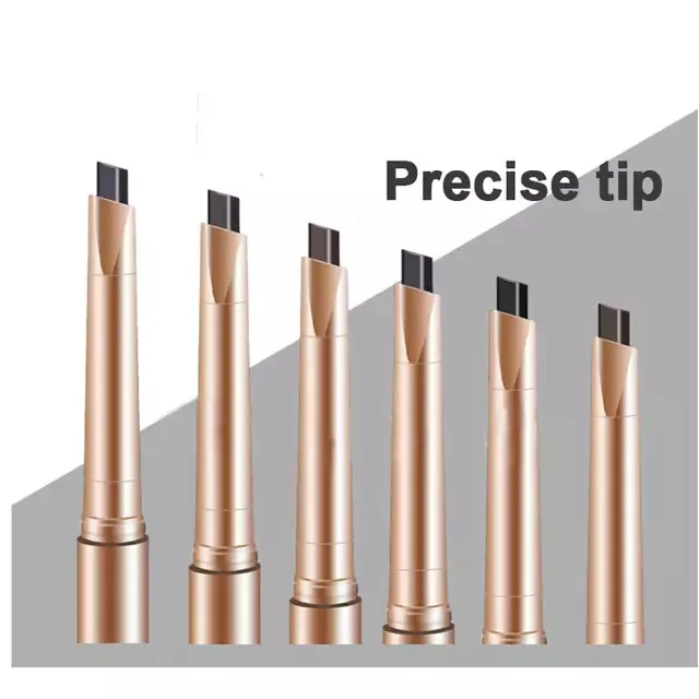 Водостойкий карандаш для бровей с двойной головкой, 6 цветов 
Водостойкий карандаш для бровей с двойной головкой, 6 цветов