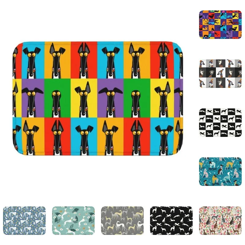 Greyhound Front Door Floor Entrance Mat Indoor Whippet Dog Kitchen Bathroom Doormat Bedroom Carpet Rug Toilet Footpad 
Greyhound Front Door Floor Entrance Mat Indoor Whippet Dog Kitchen Bathroom Doormat Bedroom Carpet Rug Toilet Footpad